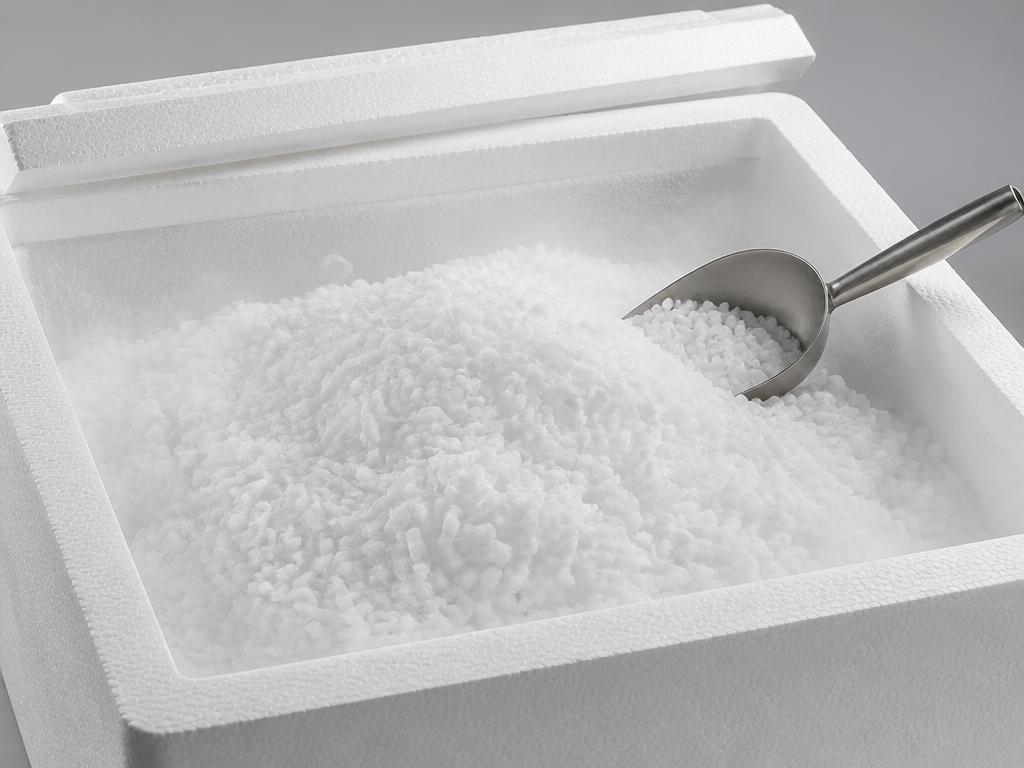 Hielo seco rice