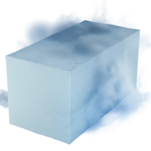 Bloques de un kilo de hielo seco